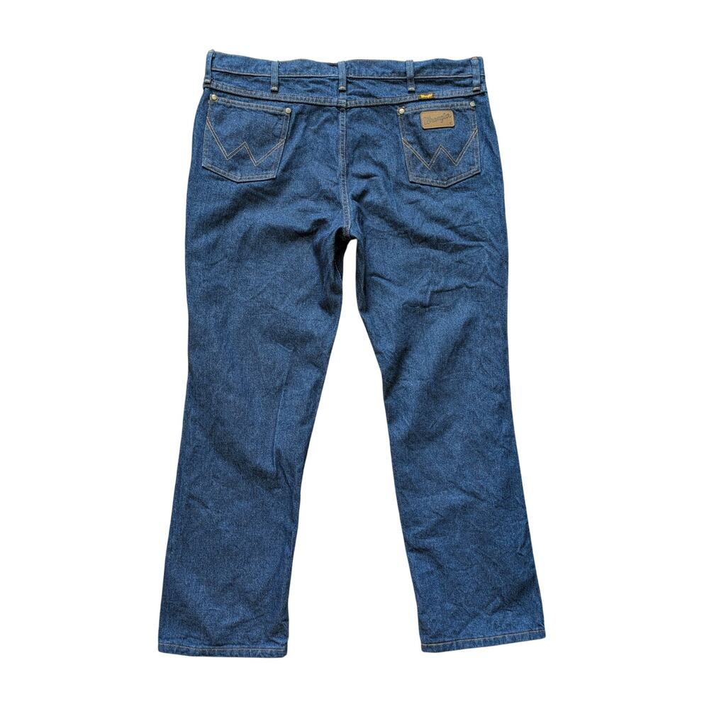 Wrangler Cowboy Cut Jeans Mens 36MWZ Blue Cotton Slim Fit Ranch Workwear Western